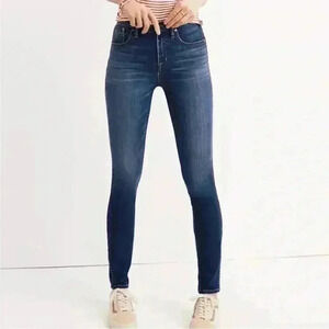 Madewell Skinny Skinny Mid-Rise Blue Jeans Size 25